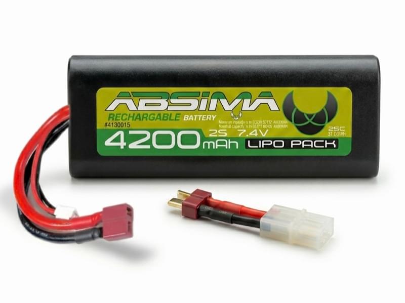Batterie Lipo 2S 7,4V 25C 4200mAh HC (Dean/Tamiya) - 4130015