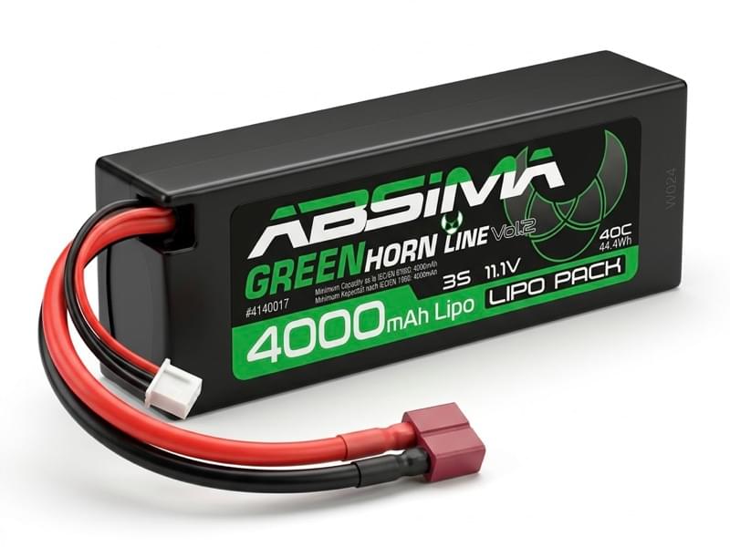 Batterie LiPo 3S 11.1V 40C 4000mAh low profile