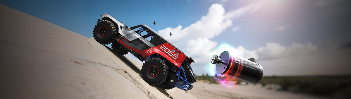 MJX Hyper GO H8P 1/8 RC Crawler Brushless Ford Bronco Baja 1000