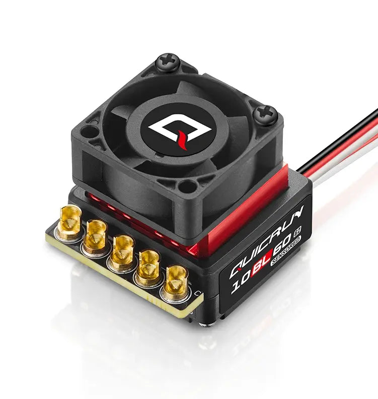 Combo brushless 1/10 Hobbywing 10BL60 3650 10.5T G2 Sensored 30803200