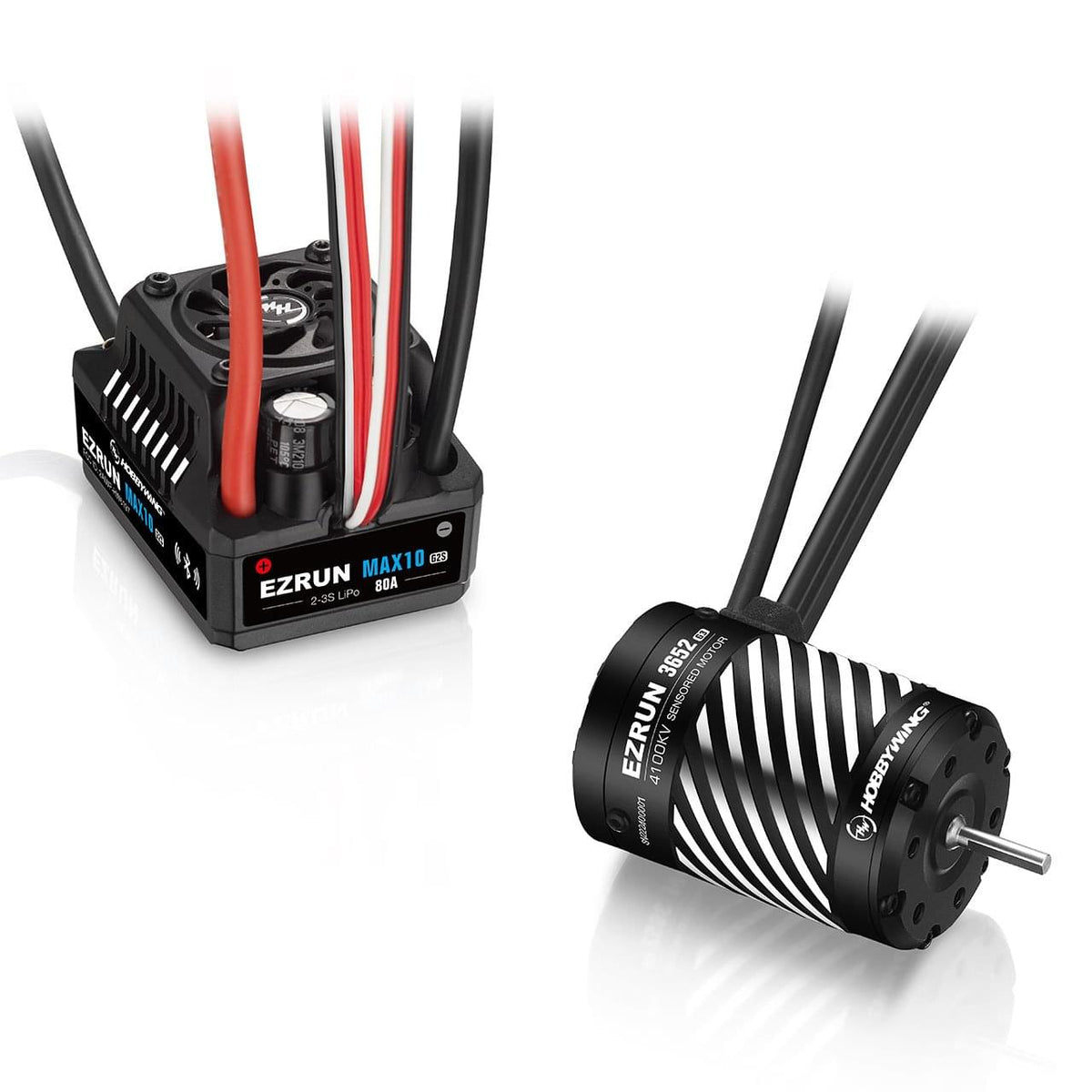 Combo brushless 1/10 Hobbywing Ezrun MAX10 G2S 140A 3665SD-4100kV-G3 5mm