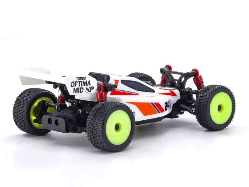 Kyosho Mini-Z MB010 Readyset 4WD Turbo Optima Mid Special blanc - K.32096W