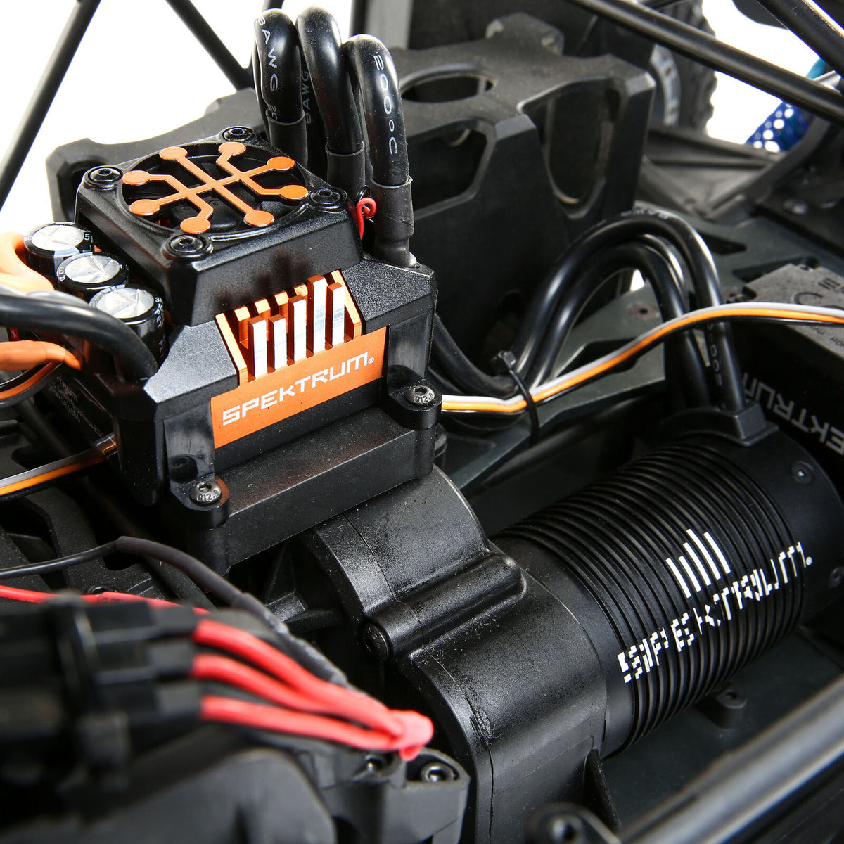 Losi Super Baja Rey 2.0 King Shocks 1/6 4x4 brushless 8S RTR bleu – LOS05021T2 - Breizh Modélisme.