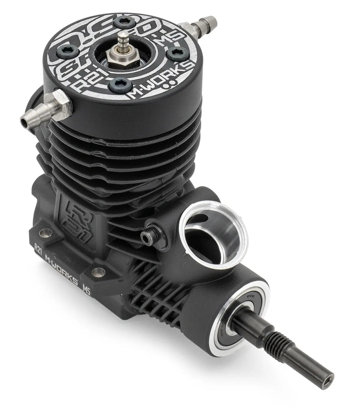 Moteur marin O.S.Speed R21-M6 M-Works - MW-R21M6 - Breizh Modélisme.