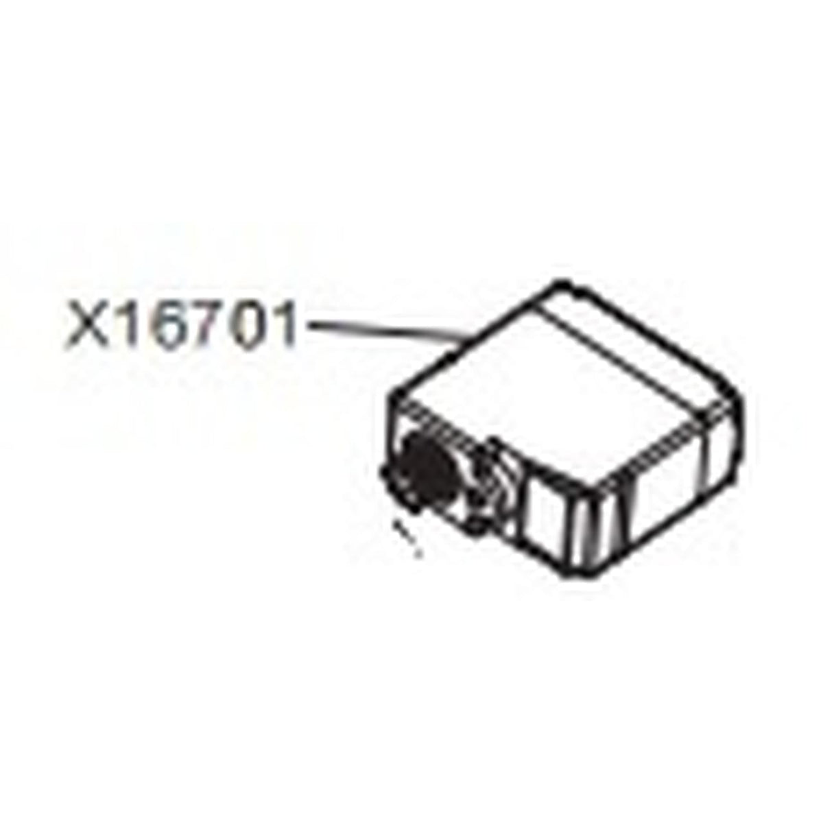 Servo de direction MJX - X16701 - Breizh Modélisme.