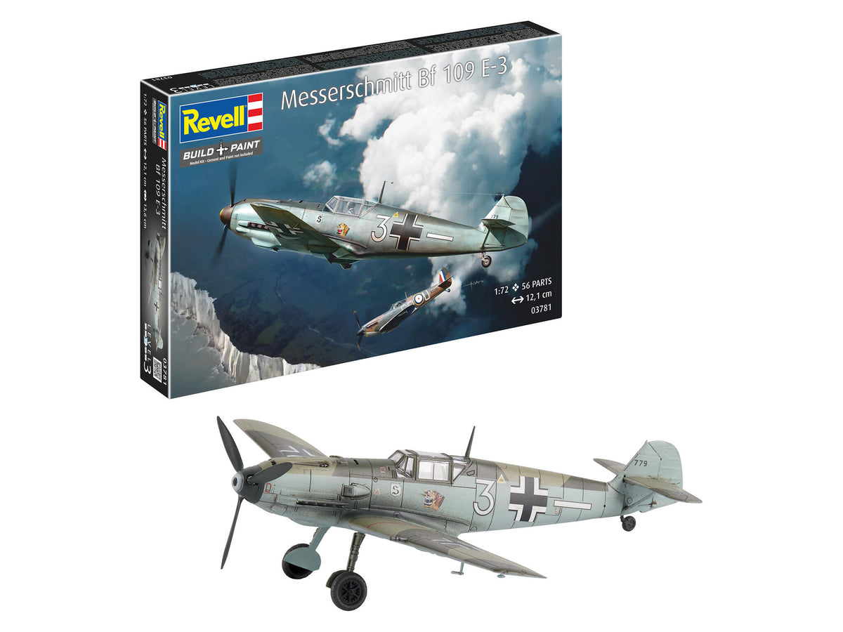 Maquette avion Revell 03781 Messerschmitt Bf109E-3