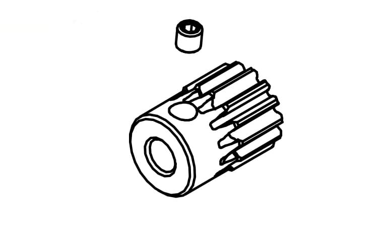 Pignon moteur 15T 48dp - 1610140