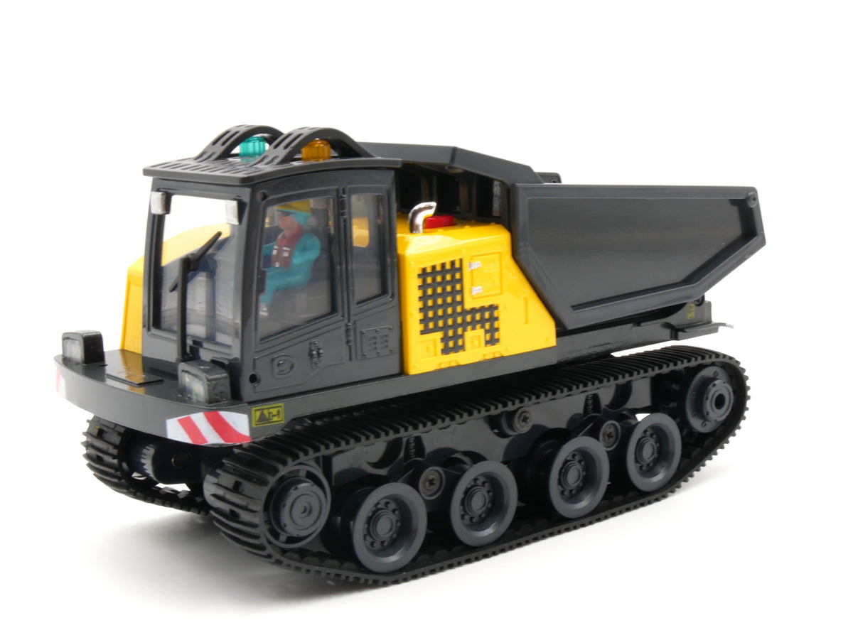 Tombereau chenillé RC FM Electrics FMT14R 1/50 à benne basculante