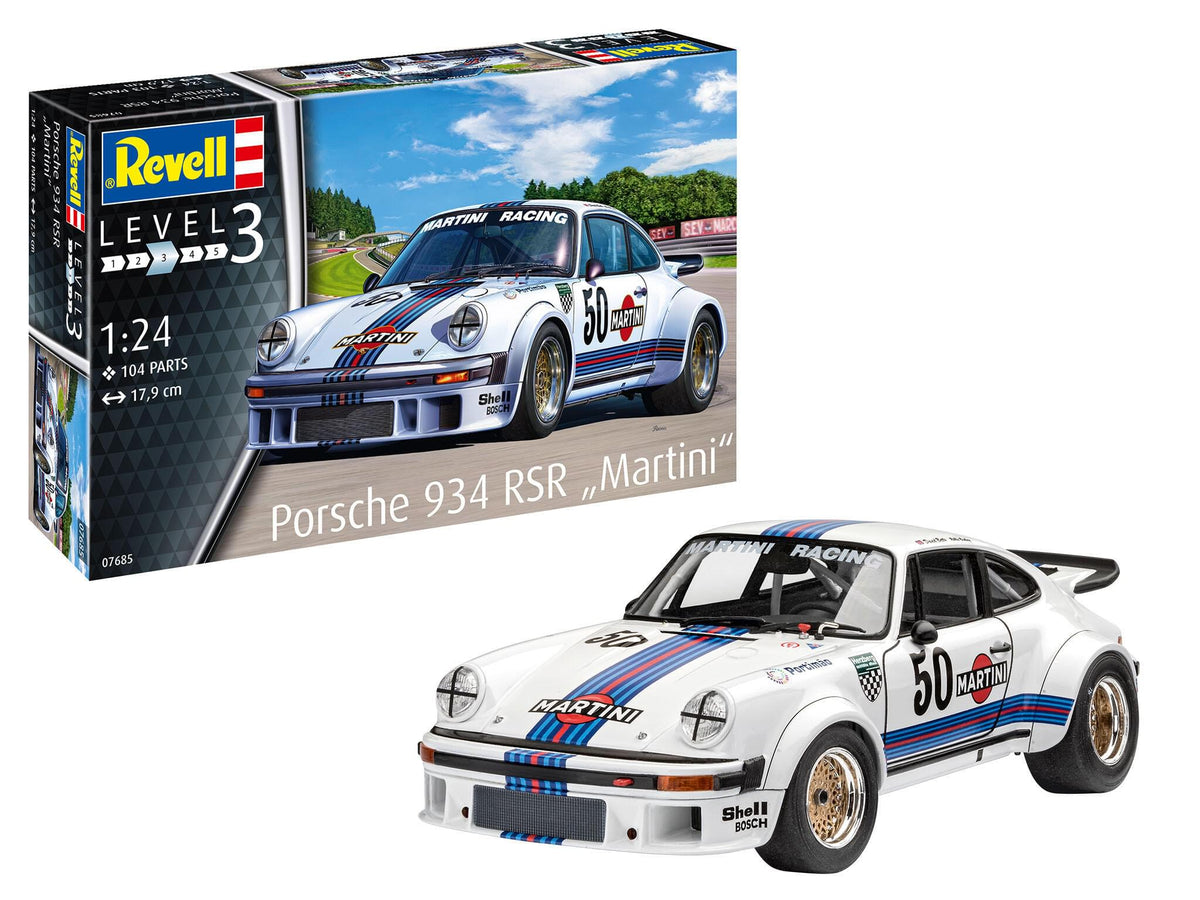 Maquette voiture Revell 07685 Porsche 934 RSR "Martini"