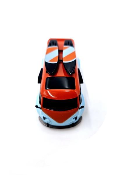 Pocket Racer Bus de course avec télécommande 1/64 - PR-X1-or