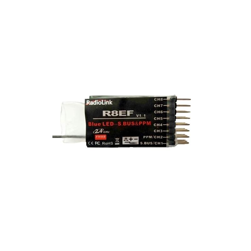Récepteur surface 7 voies V1.4 avec télémétrie et Gyro  - RADR7FG