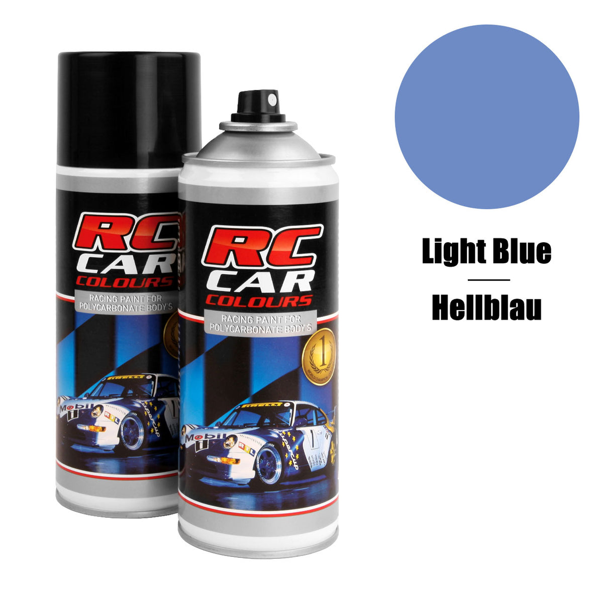 Peinture Ghiant  n°211 Lexan pour carrosserie bleu clair 150 ml