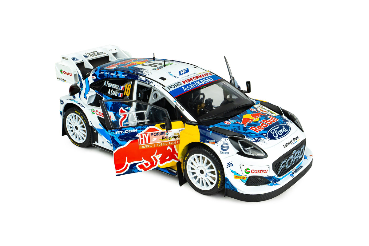 Solido S1809508 Voiture miniature collection 1/18 Ford Puma Rally1 Hybrid #16 Fourmaux/Coria Japon 2024