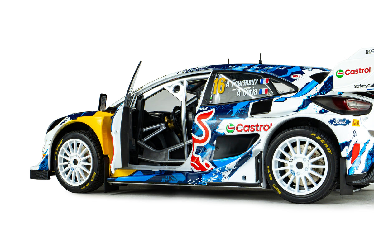 Solido S1809508 Voiture miniature collection 1/18 Ford Puma Rally1 Hybrid #16 Fourmaux/Coria Japon 2024
