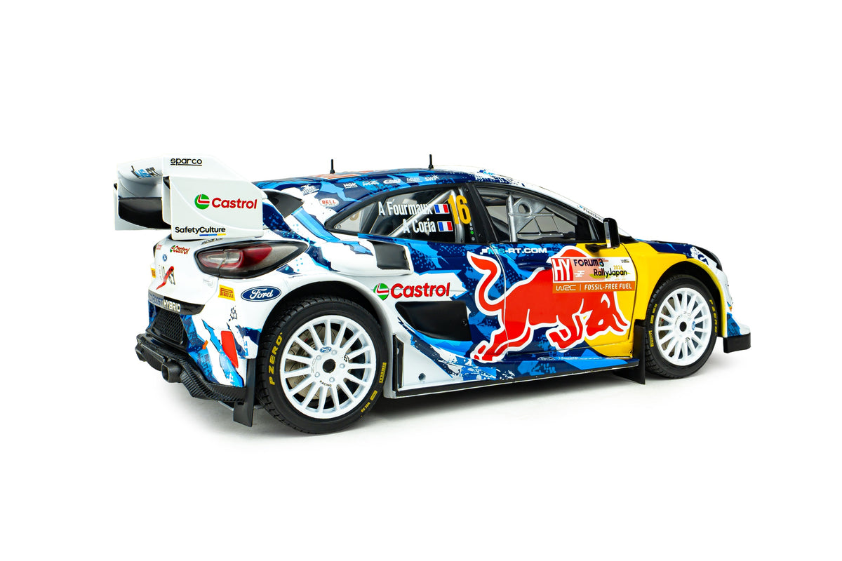 Solido S1809508 Voiture miniature collection 1/18 Ford Puma Rally1 Hybrid #16 Fourmaux/Coria Japon 2024