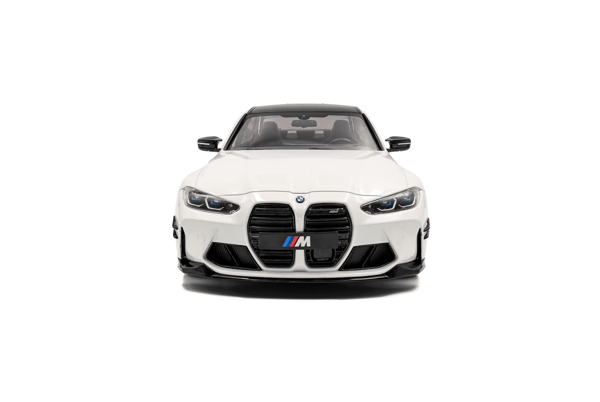 Solido S1814301 Voiture miniature collection 1/18 BMW M3 Performance parts – Alpineweiss uni – 2024