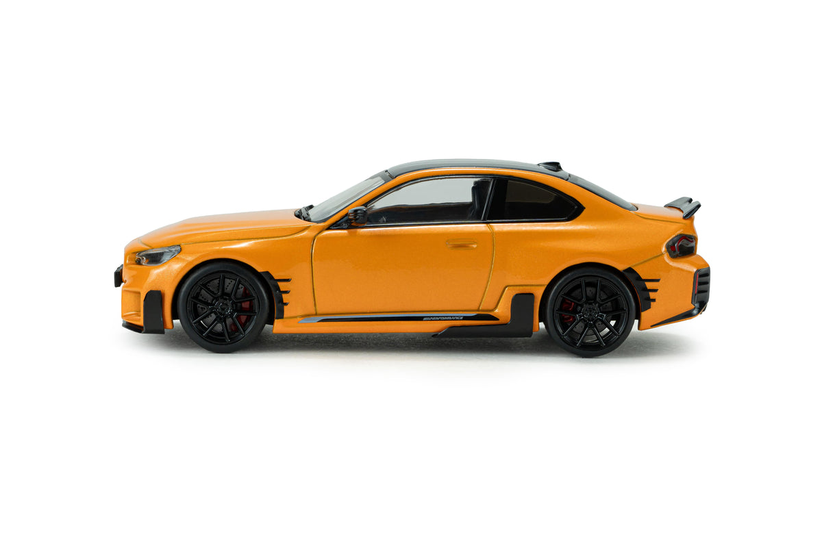 Voiture miniature 1/43 BMW M2 M Performance papaya orange Solido S4314605