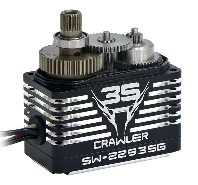 Servo crawler Savox SW-2293SG 75 kg 3S alu brushless, engrenages en acier