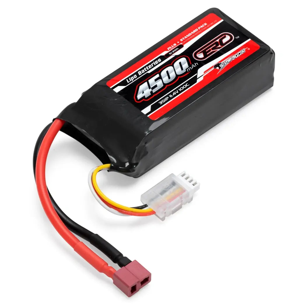 Batterie LiPo 3S 11,1V 4500mAh 100C 3S1P Dean - SW281536