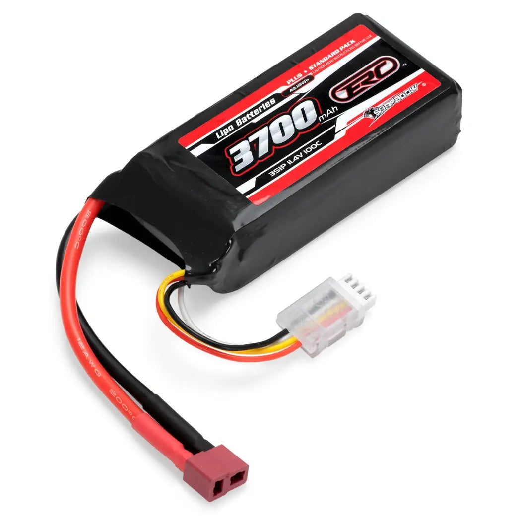 Batterie LiPo 3S 11,1V 3700mAh 100C 3S1P Dean - SW281570