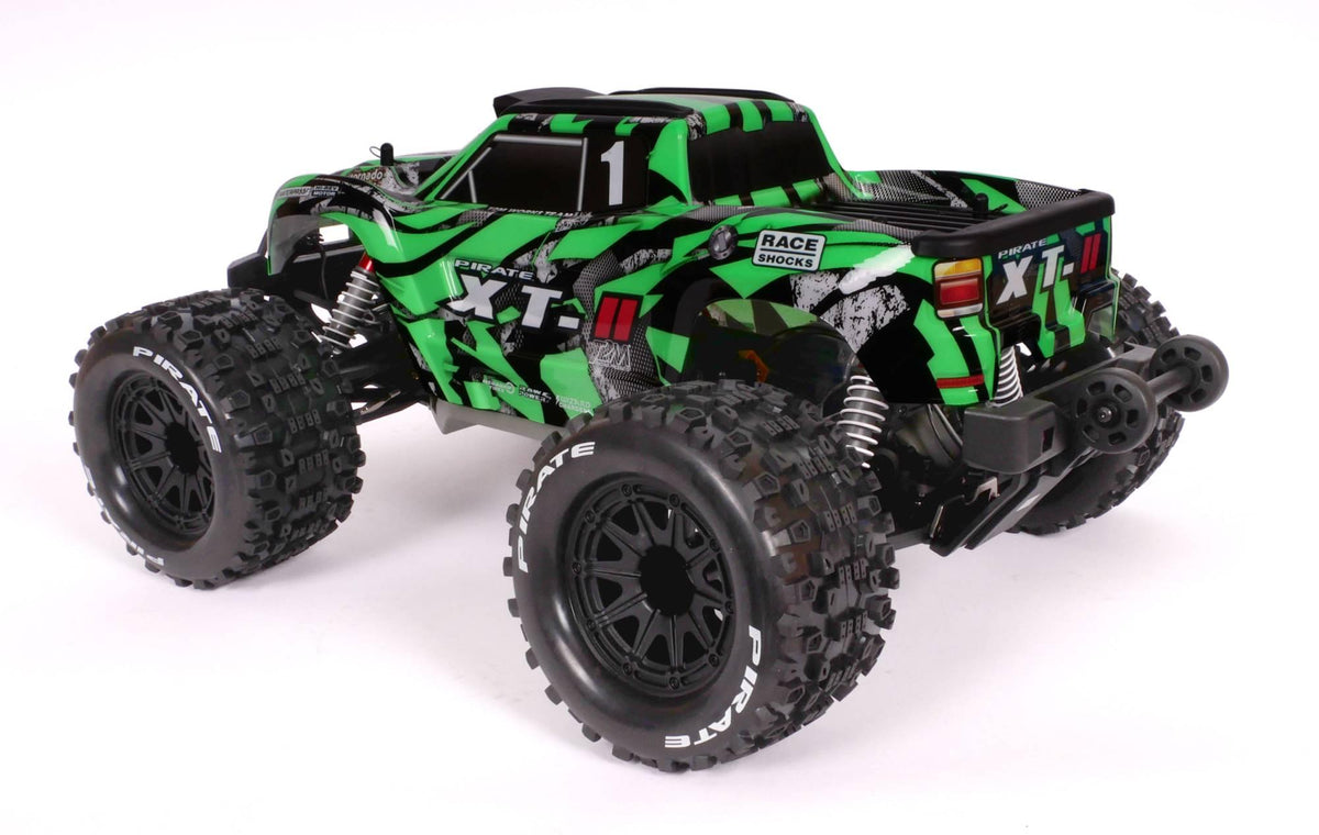 T2M Pirate XT-II Brushless 1/10 4x4 compatible 3S vert – T4988GR