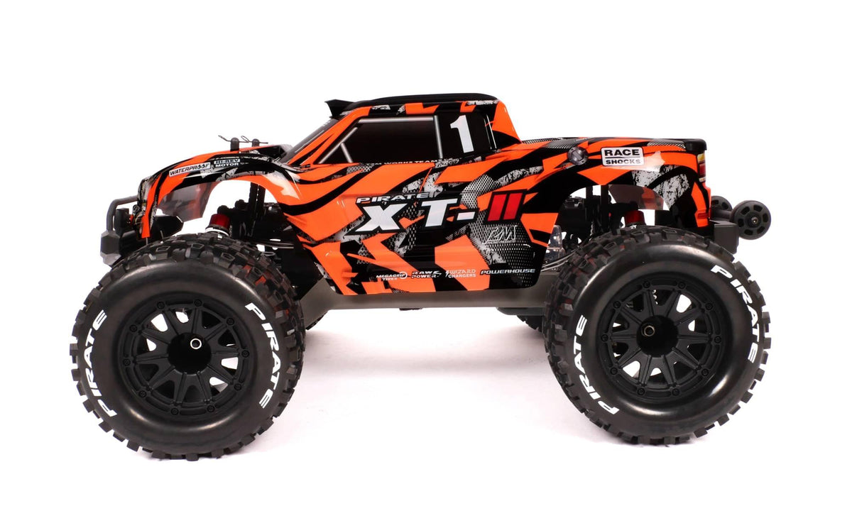 T2M Pirate XT-II Brushless 1/10 4x4 compatible 3S orange – T4988OR