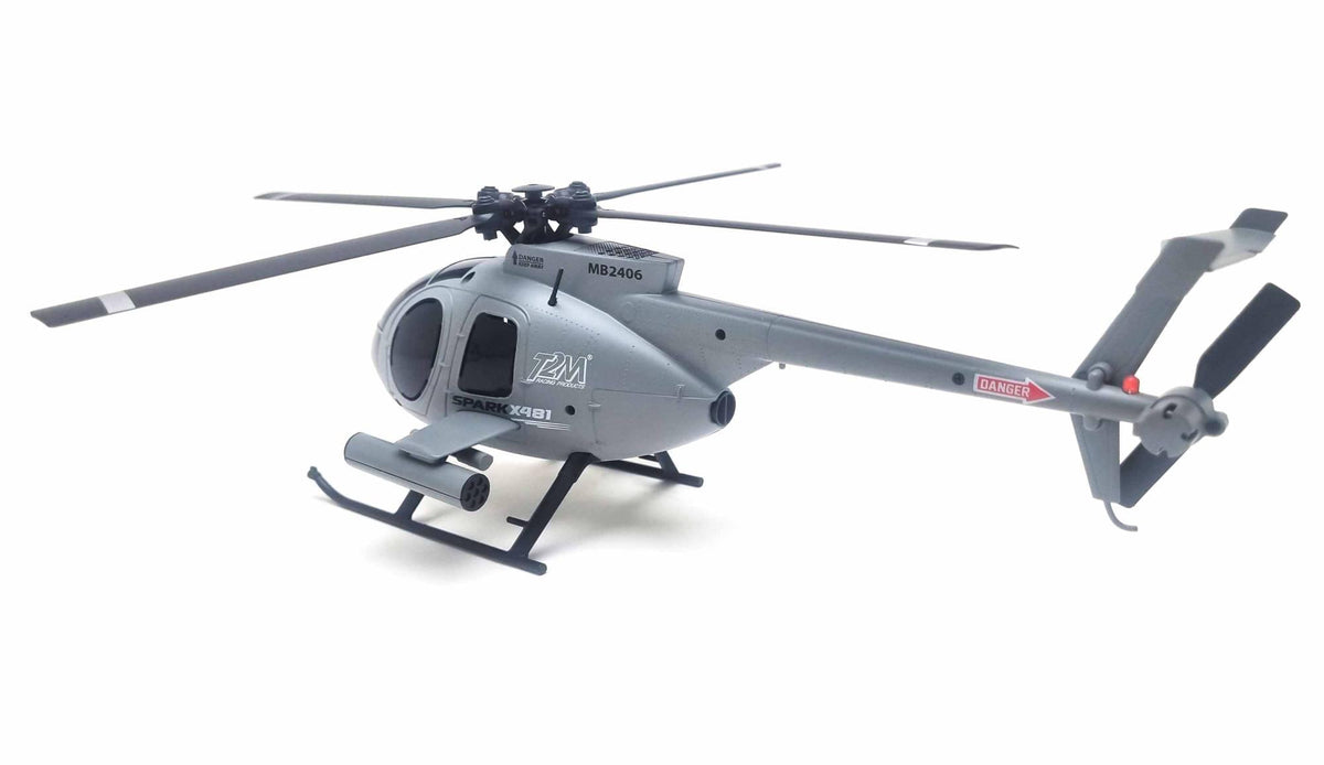 Hélicoptère RC Mono rotor T2M T5195GY Spark X481 gris