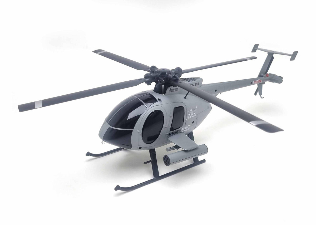 Hélicoptère RC Mono rotor T2M T5195GY Spark X481 gris