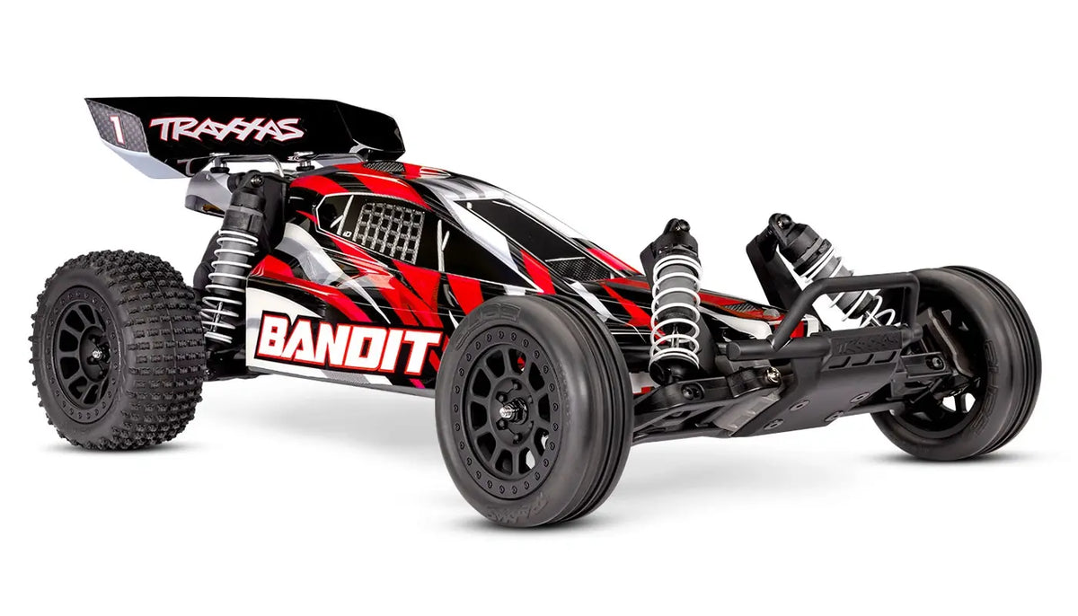 Traxxas Bandit 4x2 charbon avec accu et chargeur usb - 24254-8