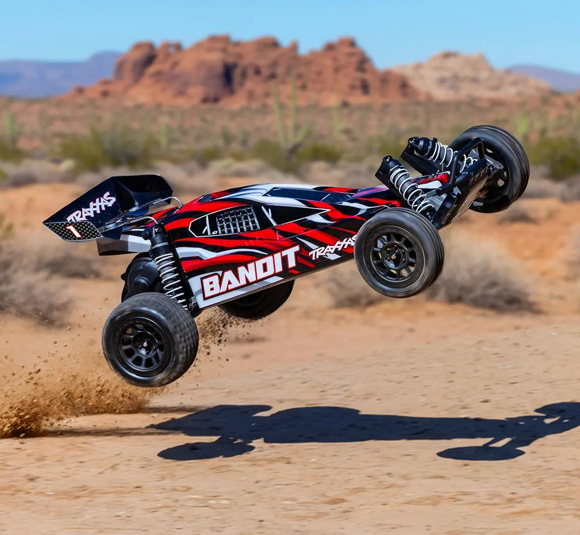 Traxxas Bandit 4x2 charbon avec accu et chargeur usb - 24254-8