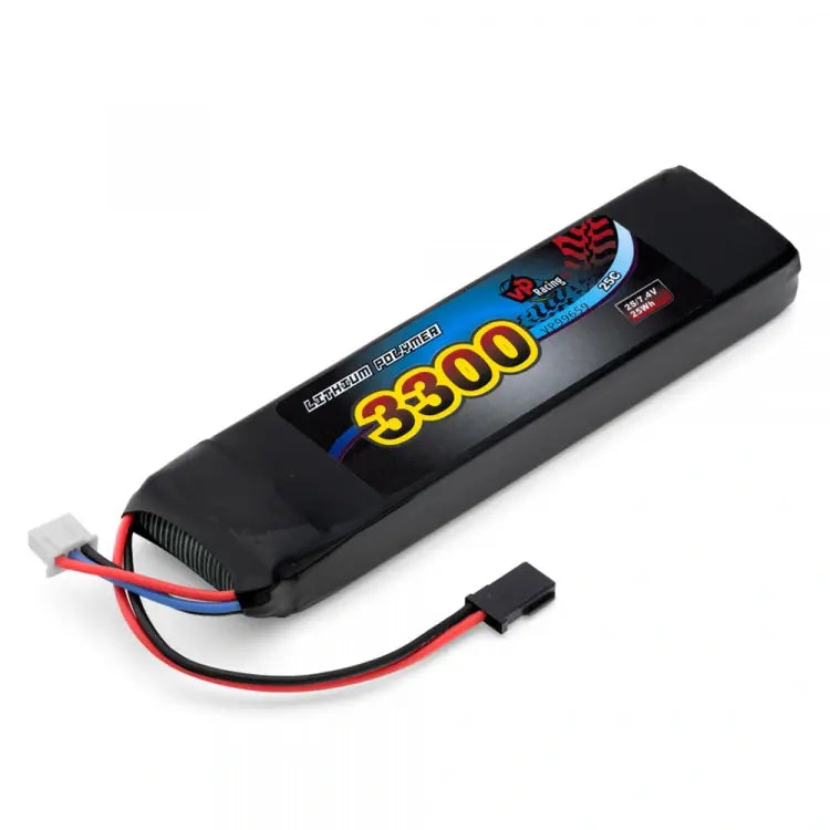Batterie Lipo 2S 7,4V 3300mAh pour radio Futaba - VP99659 - Breizh Modélisme.
