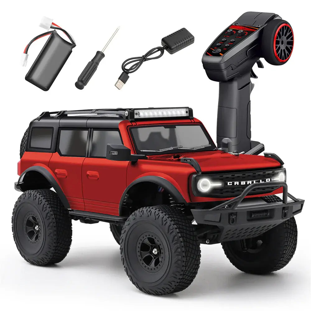 Mini Crawler RC Varant 1/18 Scale RTR rouge DF Models 3107