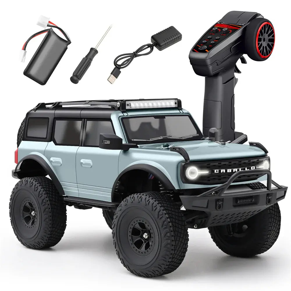 Mini Crawler RC 1/18 Scale RTR gris 3108 - Breizh Modélisme.