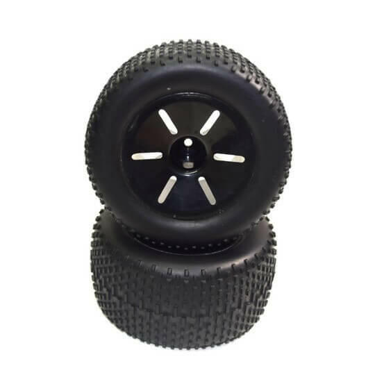 2 roues Av et arrière pour Truggy 1/10 Absima 1230315 - Breizh Modélisme.