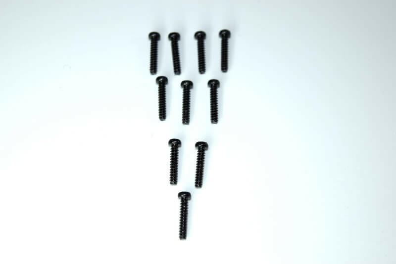6 Vis tête ronde M2x10 - Absima 1230227 - Breizh Modélisme.