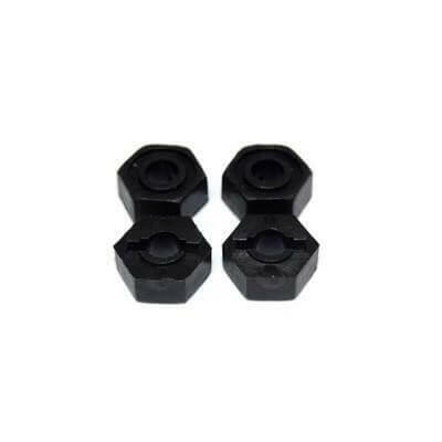 8 Hexagones de roue 12mm - Absima 1230206 - Breizh Modélisme.