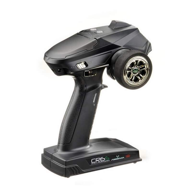 Radio à Volant Absima CR6S + récepteur R6WP - Absima 2000009 - Breizh Modélisme.