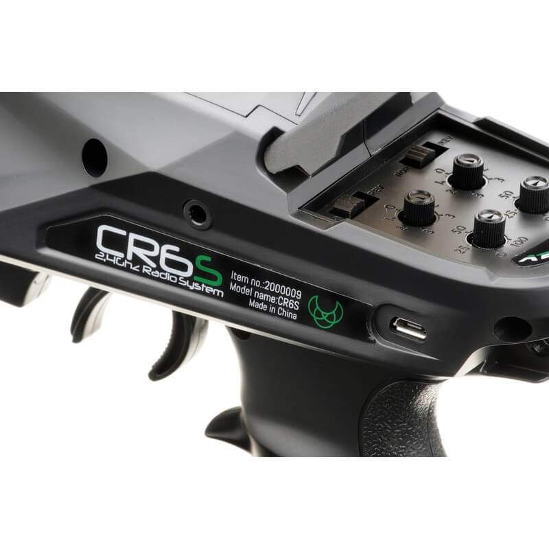 Radio à Volant Absima CR6S + récepteur R6WP - Absima 2000009 - Breizh Modélisme.