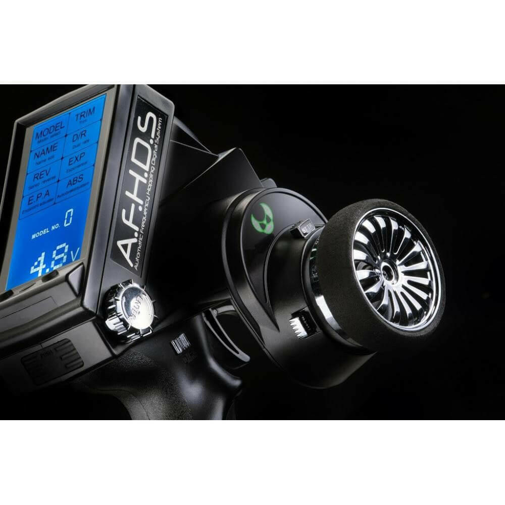 Radio Voitures RC 1/8 et 1/10 - 3 voies CR3P" 2.4GHz avec Récepteur" - Breizh Modélisme.