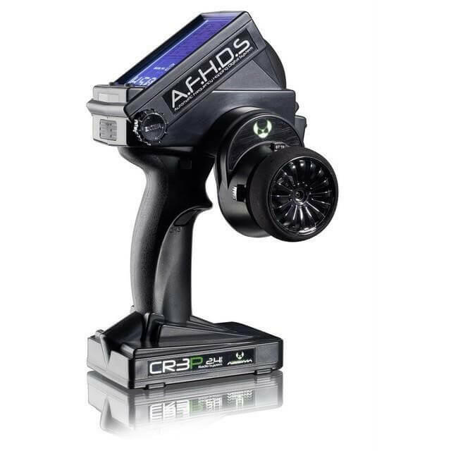 Radio Voitures RC 1/8 et 1/10 - 3 voies CR3P" 2.4GHz avec Récepteur" - Breizh Modélisme.
