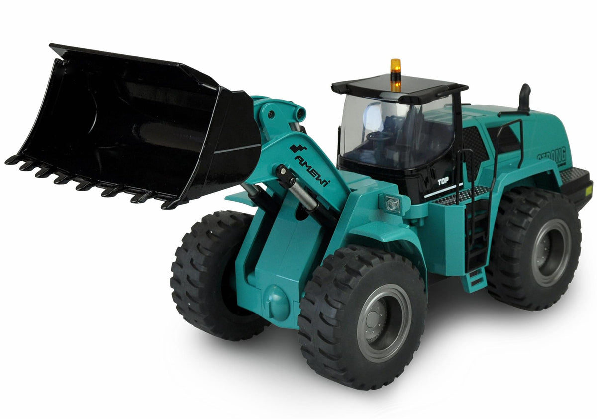 Chargeuse RC en Métal G484E série PETROL" RTR 1/14 - Amewi 22538 - Breizh Modélisme.