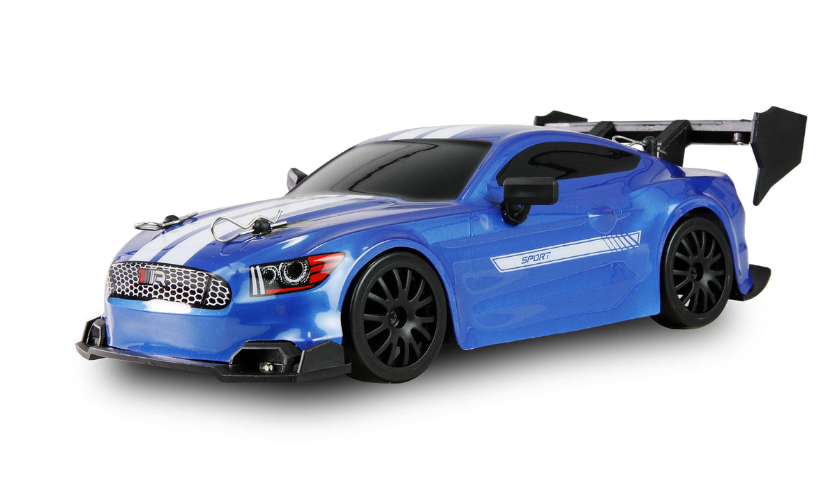 Voiture de course Drift 4WD 1/24 RTR bleu - 21111 - Breizh Modélisme.