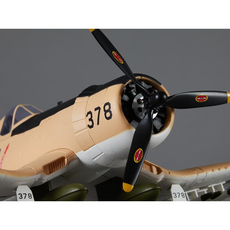 Avion RC 750mm F4U Corsair Warbird PNP kit  DB002PG - Breizh Modélisme.