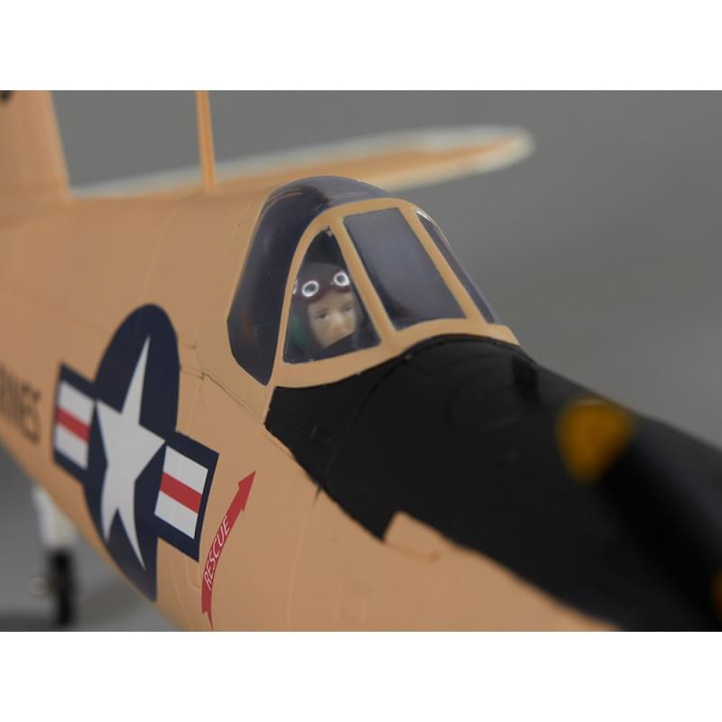 Avion RC 750mm F4U Corsair Warbird PNP kit  DB002PG - Breizh Modélisme.