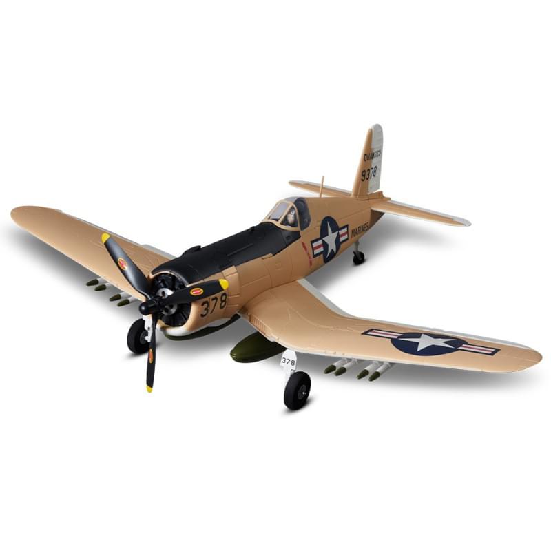 Avion RC 750mm F4U Corsair Warbird PNP kit  DB002PG - Breizh Modélisme.
