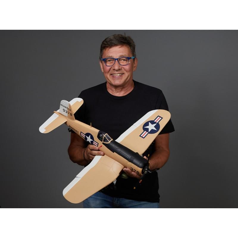 Avion RC 750mm F4U Corsair Warbird PNP kit  DB002PG - Breizh Modélisme.