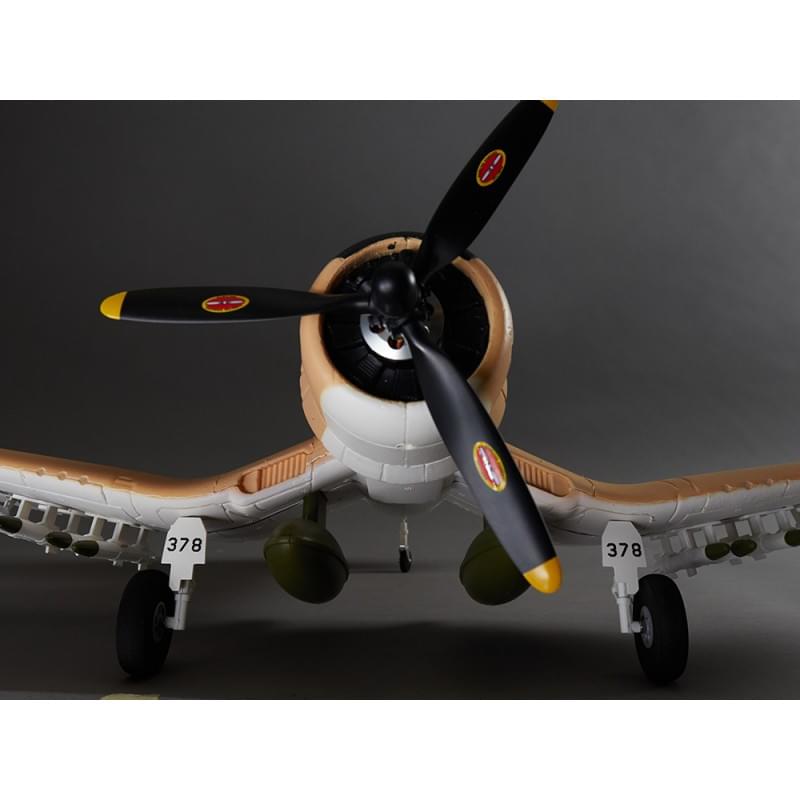 Avion RC 750mm F4U Corsair Warbird PNP kit  DB002PG - Breizh Modélisme.