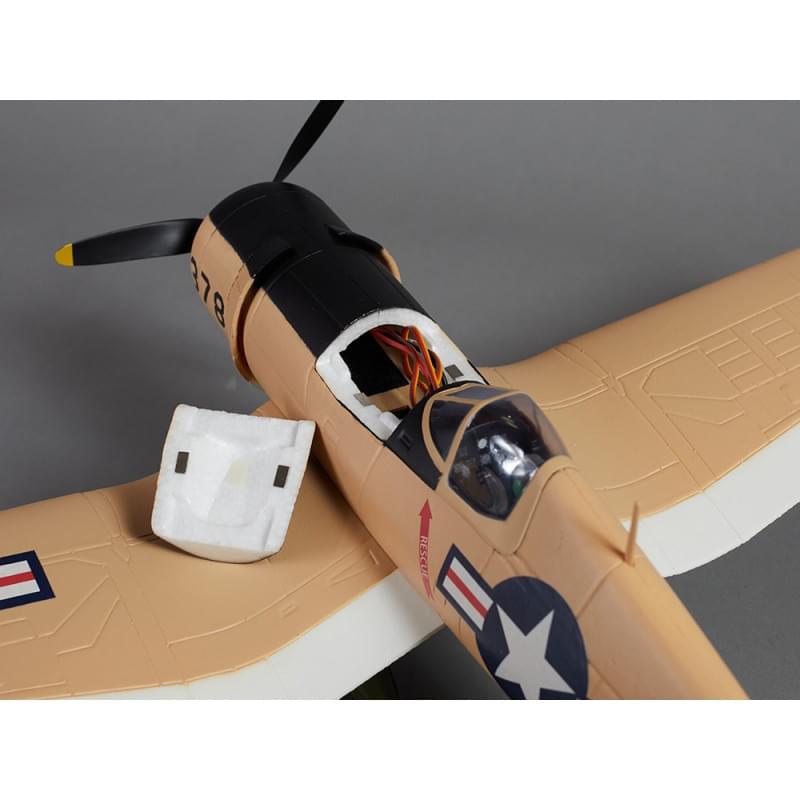 Avion RC 750mm F4U Corsair Warbird PNP kit  DB002PG - Breizh Modélisme.