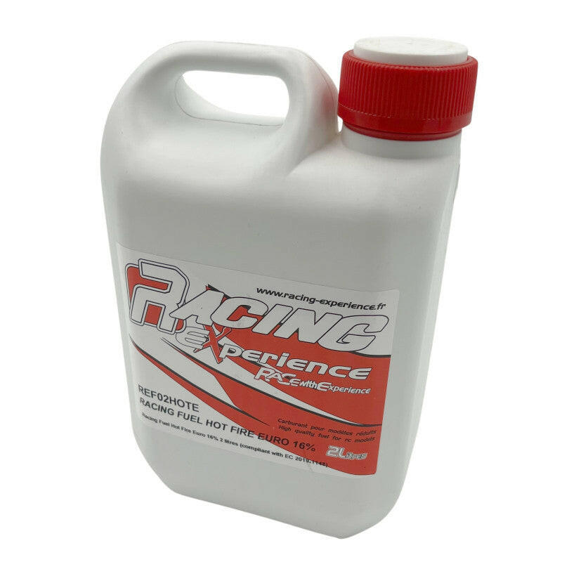 Carburant Modélisme Racing Fuel Hotfire 16 % 2 Litres REF02HOTE - Breizh Modélisme.
