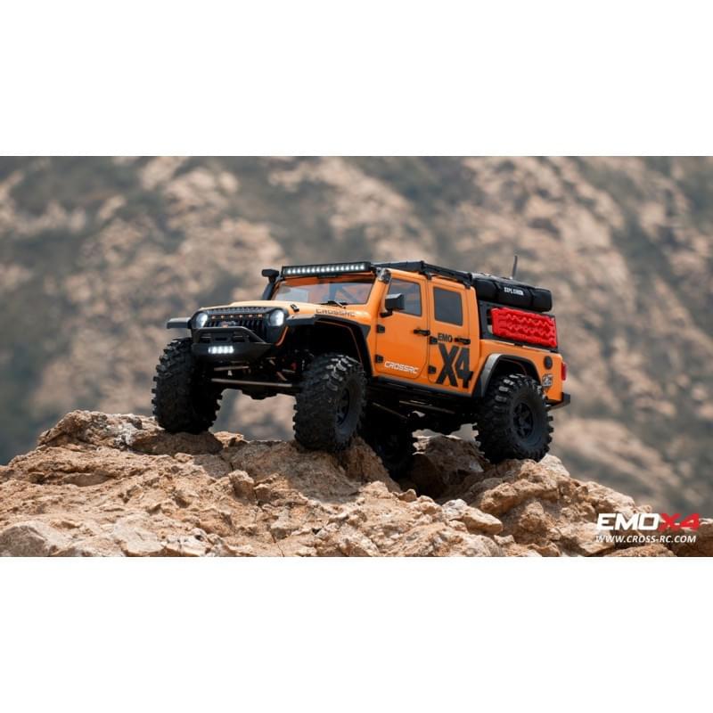 Crawler Cross RC EMO X4 1/8 RTR Orange - CRO90100127 - Breizh Modélisme.